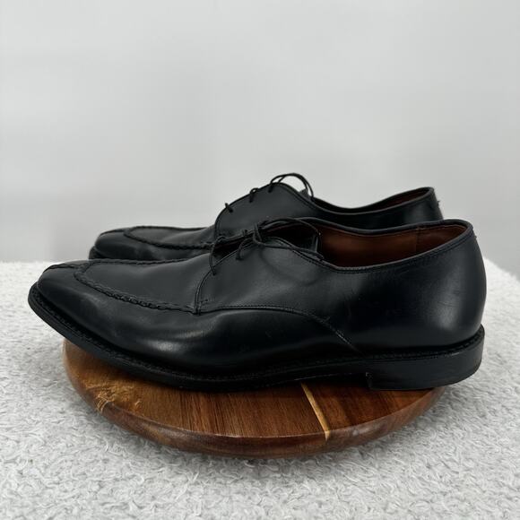 Allen Edmonds Parkway Leather Shoe‎ Mens 10 D Black Leather Lace up Split Toe main image 5